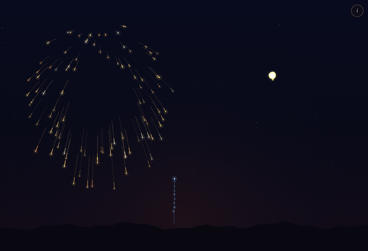 GPT-5.6 Terra's 60-second fireworks finale
